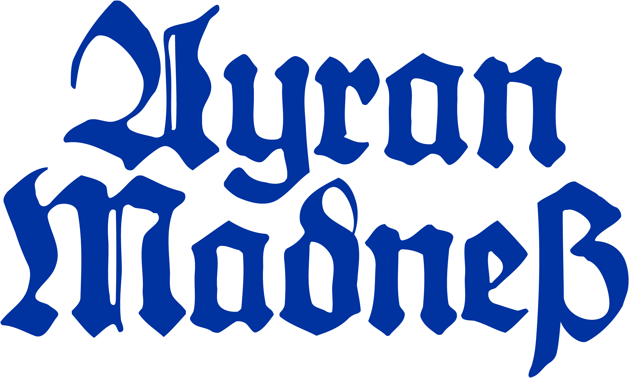 Ayran Madness Logo with Subline Ayran Madness Logo with Subline